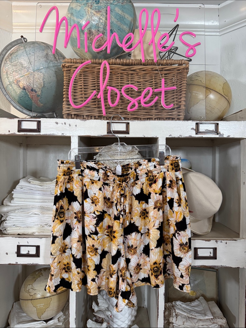 Maurice’s floral shorts